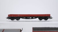 Märklin H0 Konvolut Schiebedachwagen gedeckte Güterwagen Niederbordwagen DB (Kupplung fehlt)