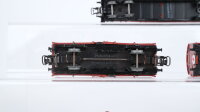 Märklin H0 Konvolut Schiebedachwagen gedeckte Güterwagen Niederbordwagen DB (Kupplung fehlt)