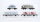 Märklin H0 Konvolut Kesselwagen "Persil" Silowagen "Franken Zucker"  Containertragwagen beladen "Sealand Hapag-Lloyd" DB