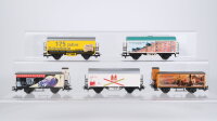 Märklin H0 Konvolut Kühlwagen "Gränzbote Niederegger Hamburg Schweberklasse" DB u.a.