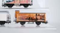 Märklin H0 Konvolut Kühlwagen "Gränzbote Niederegger Hamburg Schweberklasse" DB u.a.