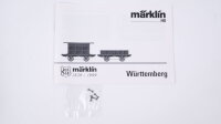Märklin H0 46573 Württemberger Wagen-Set um 1859 K.W.St.E.