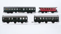 Roco H0 Konvolut Umbauwagen 2.Kl. mit Stückgutabteil...