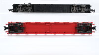 Märklin H0 Konvolut Schwerlastrungenwagen "Rohr" DB Cargo Autotransportwagen Rungenwagen mit Container DB