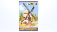 Faller H0 B-231 Windmühle mit Wasserrad