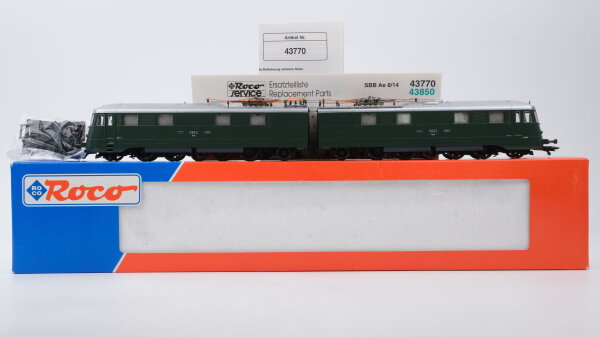 Roco H0 43770 E-Doppel-Lok Ae 8/14 11852 SBB Gleichstrom