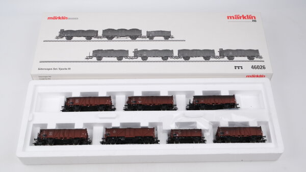 Märklin H0 46026 Güterwagen-Set der DB