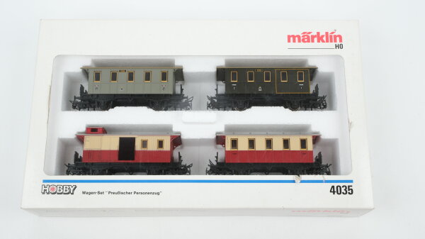 Märklin H0 4035 Wagen-Set "Preußischer Personenzug" K.P.E.V.