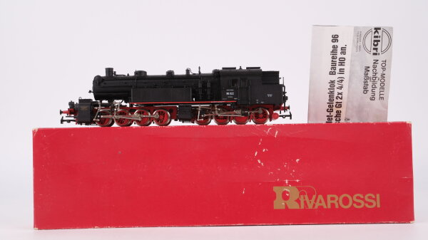 Rivarossi H0 1352 Dampflok BR 96 022 DRG Gleichstrom
