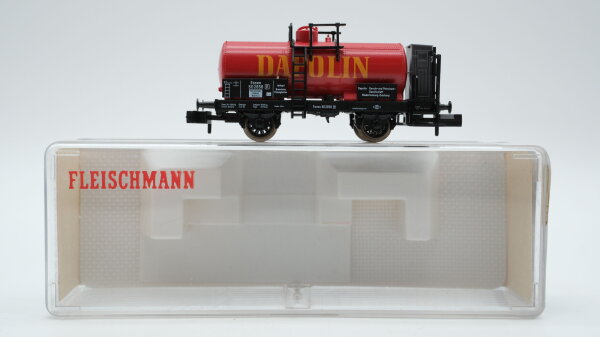 Fleischmann N 8846K Kesselwagen mit Bremserhaus Dapolin K.P.E.V.