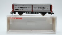 Fleischmann N 8338 Gedeckter Schiebewandwagen Miele Hbis...