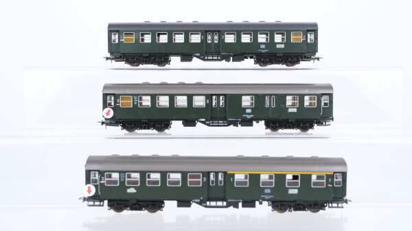 Roco H0 Konvolut Umbauwagen 1./2.Kl., 2.Kl., 2.Kl. mit Stückgutabteil DB (unvollständig)