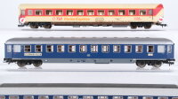 Roco H0 Konvolut Abteilwagen "Scharnow-Reisen" 2.Kl. Personenwagen "TUI Ferien Express" Abteilwagen 2.Kl. DB (unvollständig)