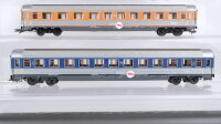 Röwa H0 Konvolut Abteilwagen 1./2.Kl., 2.Kl. Speisewagen "TEE" DB