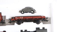 Märklin H0 29605 Start Set "Einsteigen und Losfahren" Dampflok mit 6 Güterwagen DB Wechselstrom Delta Digital