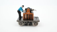 Bachmann H0 46-1202 Gandy Dancer Handhebeldraisine (mit...