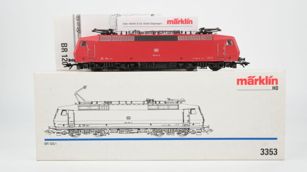 Märklin H0 3353 E-Lok BR 120 104-5 DB Wechselstrom (vermutlich verharzt)