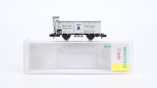 Minitrix N 15960 Gedeckter Güterwagen Salach G 02 K.W.St.E.