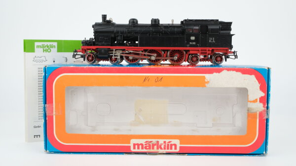 Märklin H0 3106 Dampflok BR 78 355 DB Wechselstrom Digital (Fahrgeräusche)