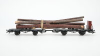 Märklin H0 48840 Drehschemelwagen (Langholzwagen)  H...
