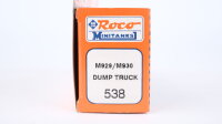 Roco H0 538 Minitanks Dump Truck M9259/M930