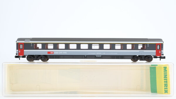 Minitrix N 13365 Personenwagen 1.Kl. SBB