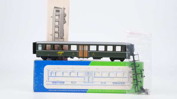 STL-Models H0m 2203/4 Personenwagen 2. Kl. RhB