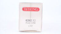 Wiking H0 020252 Ford 12M Intermodellbau 2010 beige, rot