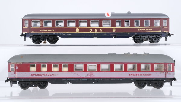 Trix Express H0 Konvolut Speisewagen DB/DSG (Abbrüche)