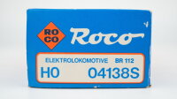 Roco H0 04138S E-Lok BR 112 504-6 DB Gleichstrom (Licht teilweise defekt)