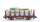 Minitrix N Rungenwagen mit Ladung Spielwarenmesse 2002 "Feuer und Wasser" DB