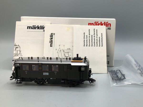 Märklin H0 34251 Dampf-Triebwagen Kittel Wechselstrom Delta Digital (vermutlich verharzt) (13002778)