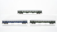 Rivarossi N Konvolut Schnellzugwagen 1./2. Kl. DB
