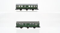 Fleischmann u.a. N Konvolut Umbauwagen 2. Kl. mit...