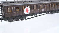 Fleischmann N Konvolut Abteilwagen 3. Kl. Postwagen K.P.E.V. u.a. (Abbruch)