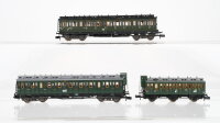 Fleischmann N Konvolut Abteilwagen 3. Kl. DR