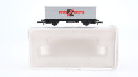 Märklin Z 8616 Behälter-Tragwagen mit Container...