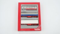 Herpa H0 7568 Auflieger-Set Tank, Plane, Koffer