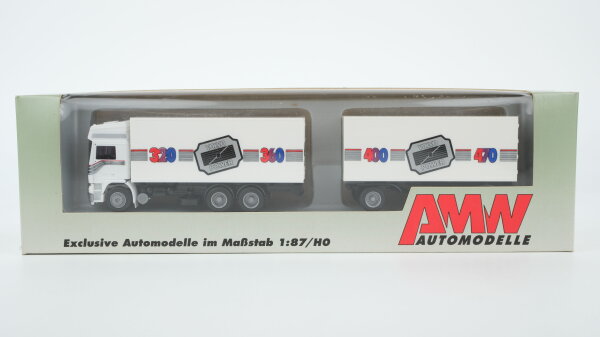 AMW H0 5342-1 Volvo Koffer-Hängerzug "Volvo Power"