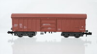 Minitrix u.a. N Konvolut Schwenkdachwagen Selbstentladewagen "Weiacher Kies" gedeckter Güterwagen Niederbordwagen mit Glocke DB u.a.