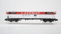 Minitrix N Konvolut Hubschiebedachwagen "AEG Lavamat...