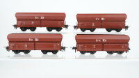 Unbekannt H0 Konvolut Selbstentladewagen "Erz IIId" DB