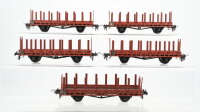 Unbekannt H0 Konvolut Rungenwagen