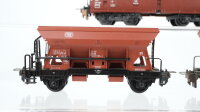 Unbekannt H0 Konvolut Erzwagen "Erz IIId" Selbstentladewagen DB