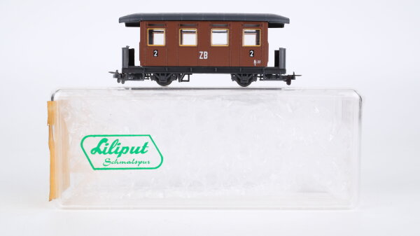 Liliput H0e 714 Personenwagen 2. Kl. Zillertalbahn