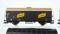 Fleischmann H0 Konvolut gedeckte Güterwagen Kühlwagen "Schweppes" DB