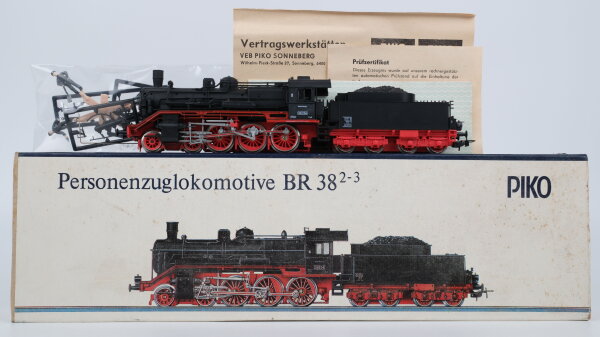 Piko H0 5452120/0050/06330 Dampflok BR 38 234 DR Gleichstrom