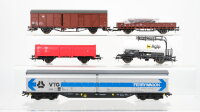 Roco H0 Konvolut Seitenwandschiebewagen "VTG"...