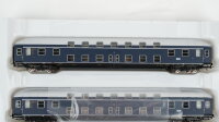 Hobbytrain H0 H42010 Doppelstockwagen-Set blau mit...