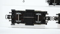 Märklin H0 Konvolut Containertragewagen "DB, Hapag-Lloyd" Güterzugbegleitwagen "310" Kranwagen und Kranschutzwagen DB